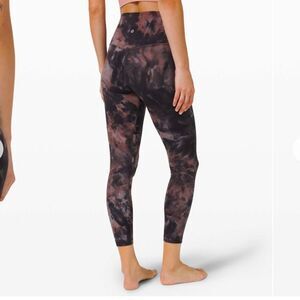 Lululemon Align Diamond Dye Gray Pink Pearl 25”